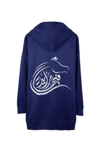 Night Canter – Crepe Hoodie