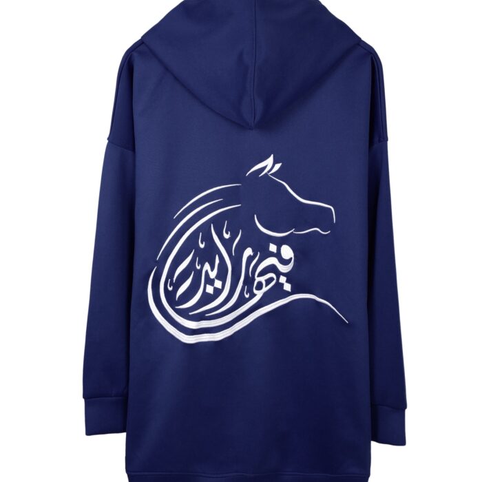 Night Canter – Crepe Hoodie